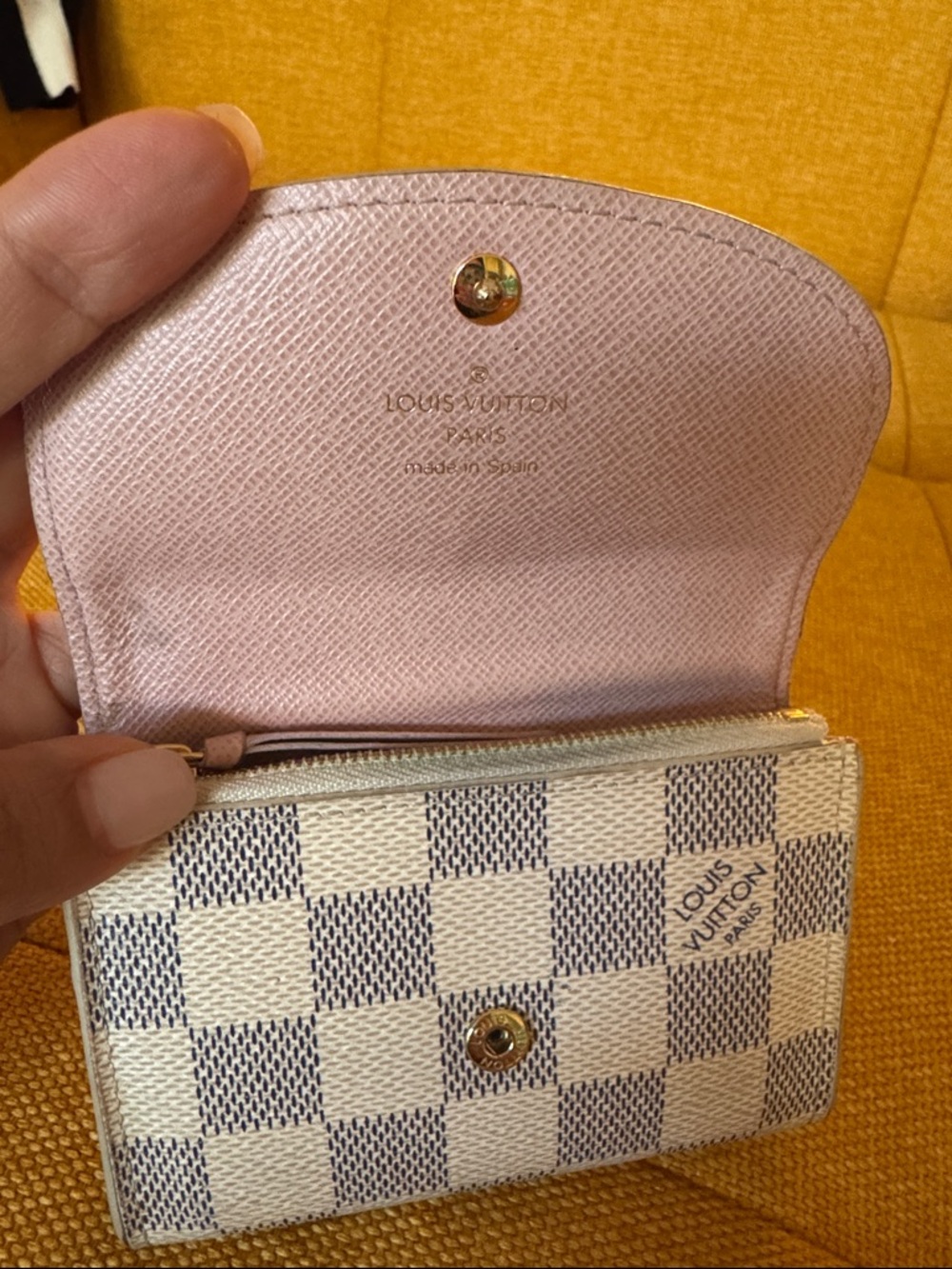 Authentic Louis Vuitton Rosalie Coin Case - Picture 2 of 15